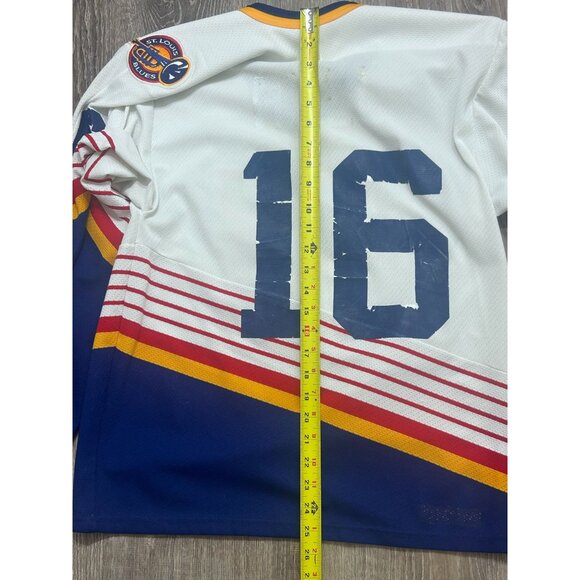 Maska St Louis Blues Hockey Jersey Men's Small NHL Uniform Shirt Multicolor - Picture 8 of 9